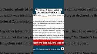 Why Abuja & Lagos Voted In The Same Pattern In 2023 #njenjemedianews #njenjemediatv