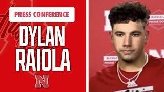 Nebraska Football QB Dylan Raiola speaks with the media following 45-22 win over Wisconsin I GBR