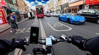 I Got Tricked By A Drunk Customer While Delivering 7 Pizzas On UberEats! - Sunday Night In London