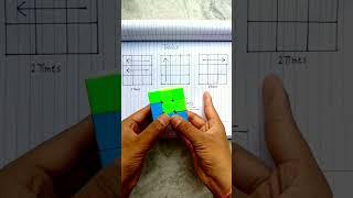 3 by 3 rubik's cube solve kese kare  | How to solve 3 by 3 rubik's cube #rubikcube #shortsvideo