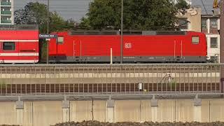 143 967-8 erreicht mit dem S2 Doppelstockzug am 17. September 2024 den Hauptbahnhof Dresden