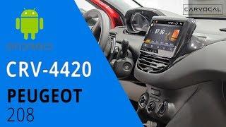 Carvocal CRV-4420 Peugeot 208 Android Multimedya Sistemi Montaj Uygulaması