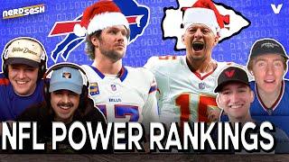 NFL Power Rankings, Holiday Song Draft & Cavaliers Love | Nerd Sesh x Hivemind Cheap Seats