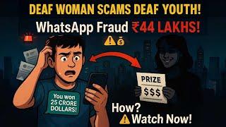 WhatsApp Scam: Deaf Youth Loses ₹44 Lakh