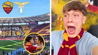 The MOMENT ROMA WIN the DERBY vs LAZIO