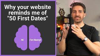 Why your website reminds me of "50 First Dates" – Part 1/5