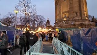 X'mas Market Mannheim Wasserturm Germany