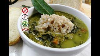 ZUPPA DI CAVOLO NERO detox zuppa dimagrante ricette con cavolo nero Vegan gluten free