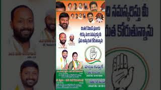 Congress Revolution | Vote for Congress | 128 Division Chintal| Hand| MH Sneha-Md Fathur Rahaman