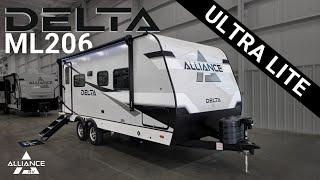 A Tour of the Delta Ultra Lite ML206 - Lightweight, Under 24 Feet! Designed for Adventurous Couples