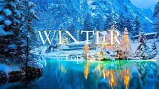 15 Best Places to Explore in Winter | Winter Guide #winter