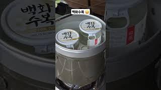 비오는 날엔 백화수복 #shorts #캠핑 #백화수복