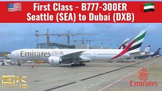 Emirates | 777-300ER | First Class | Seattle (SEA) to Dubai (DXB) | Trip Report