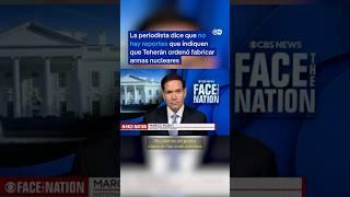 Marco Rubio defiende el ataque histórico de EE. UU. a las centrales nucleares iraníes