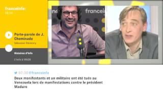 Sébastien Périmony, porte-parole de Jacques Cheminade