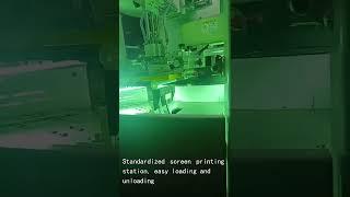 Full automatic screen printing machine for tube