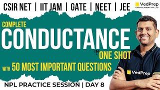 Conductance | CSIR NET JUNE 2024 | Chemistry | IIT JAM | GATE | Chemistry | VedPrep Chem Academy