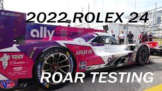 2022 Rolex 24 Roar Test Session 1