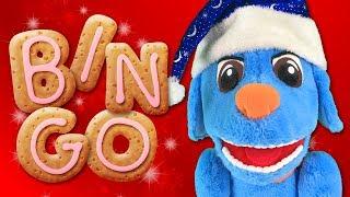 Bingo Song for Kids with Merry Christmas Congratulations |  Nursery Rhymes with Tiki.