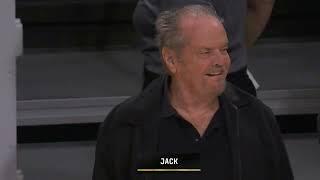 Leonardo DiCaprio, Jack Nicholson are courtside at Warriors-Lakers 