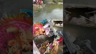 Wrong way of Ganpati Visarjan - Ganpati Visarjan 2024 #ganpati #Ganesh nimajjanam 2024