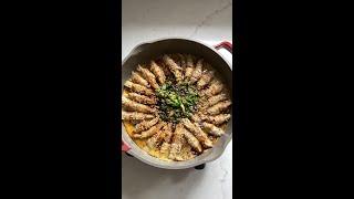 Pork Enoki Mushroom Rolls