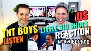 Ovela's Brother reacts to - TNT Boys - Listen | Little Big Shots US