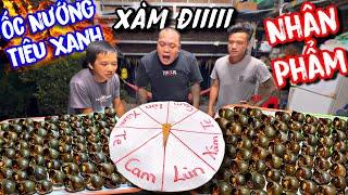 Cười té ghế với vòng quay nhân phẩm ăn ốc bưu nướng tiêu xanh | xem mà chảy nước miếng