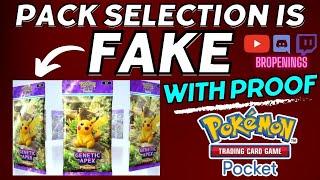 Pack selection doesn't matter, with proof #pokemontcgpocket