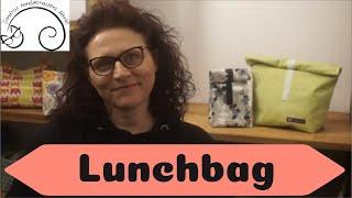 Lunchbag, Kosmetikbeutel, Brötchenbeutel etc. nähen / kostenloses Schnittmuster