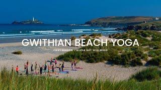 Gwithian Beach Yoga - First Season - Alicia Ray Wellbeing