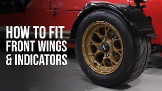 How To : Fit Front Wings & LED Side Indicators