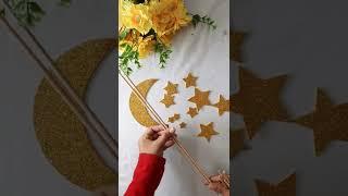 Simple and cute Ramadan Decore  making | Handi Crafts By Hanan | #shorts