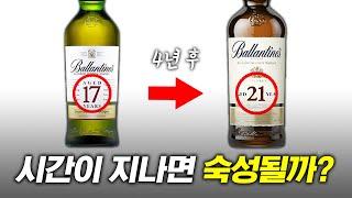 17년 술을 4년 묵히면 21년산이 될까?