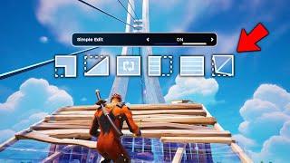 The NEW SIMPLE EDIT Setting in Fortnite! (Game Changer)