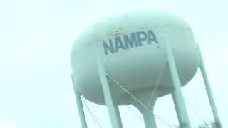 Rusty Nampa water tower