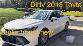 Dirty Camry Becomes Super Clean!! | Ethan's Auto Wash & Detail