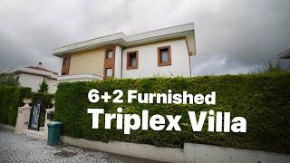 Villa Tour- Triplex Villa in Istanbul Covering 400 Square Meters