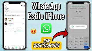 WhatsApp Plus Estilo iPhone DESCARGAR e Instalar | ACTUALIZACIÓN NUMERO DIRECTO 