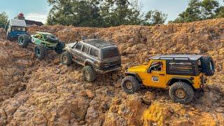 Weekend Offroad Rock Crawling | RC Adventure 1/10 Scale Indonesia, Balikpapan | SCX10 Vanquish RGT