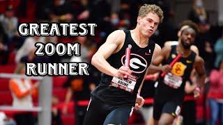 The Greatest Indoor 200 Meter Sprinter Ever (Matthew Boling)