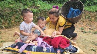 Harvest vegetables - bring them to the market to sell | Chúc Thị Duyên