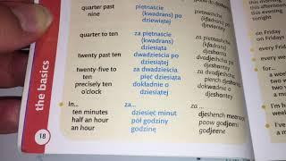 Learning how to tell time in Polish 