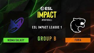 Nigma Galaxy vs. FURIA - Map 1 [Overpass] - ESL Impact League S1 - Group B