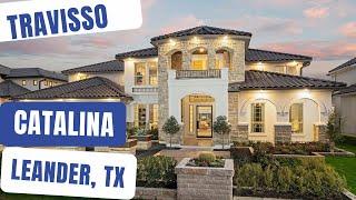 "Catalina Model Home Tour in Travisso | Taylor Morrison Community in Leander TX"