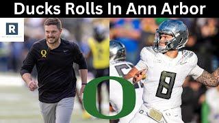 Oregon vs Michigan INSTANT REACTION | The Oregon Ducks Continue To Roll