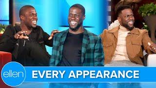 Every Time Kevin Hart Appeared on the 'Ellen' Show