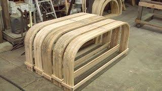 Steam Bending 1" Thick Kiln Dried Ash Possible | Engels Coach