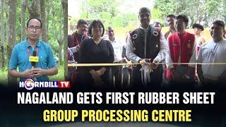 NAGALAND GETS FIRST RUBBER SHEET GROUP PROCESSING CENTRE