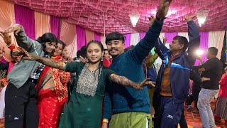 हमारा non -stop पहाड़ी Dance  || Puri Family Ek Santh  #sisterwedding #Mehandinight #volg